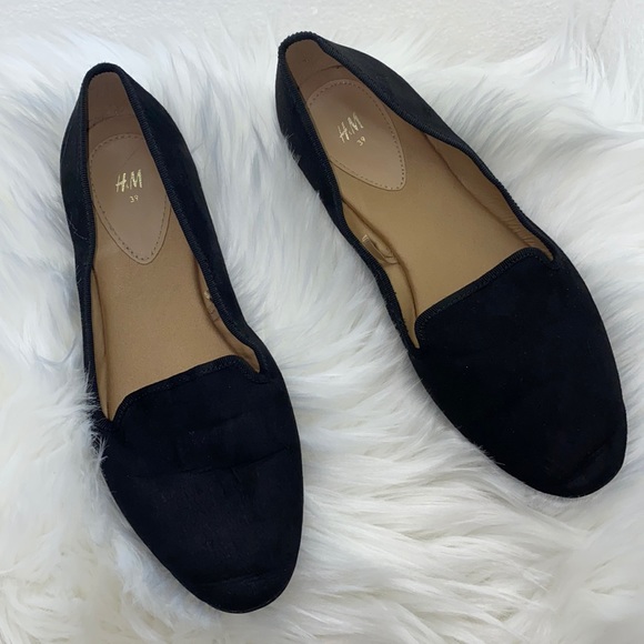 Black H&M flats